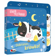 9788381813983 Dźwiękoprzesuwanka. Dobranoc krówko Natalia Kawałko-Dzikowska