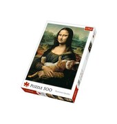 5900511372946 Puzzle Mona Lisa i kot Mruczek 500