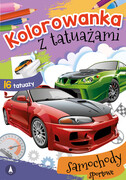 9788382072761 Kolorowanka z tatuażami Samochody sportowe Opracowanie zbiorowe
