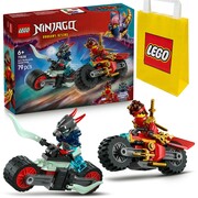 2w1 LEGO NINJAGO 71838 Wyścig motocyklowy Kaia+LEGO Torba papierowa mała 6315786 Lego