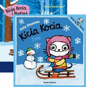9788382652727 [Zestaw] Kicia Kocia Zima + Kicia Kocia i Nunuś. Jaka piękna zima! Głowińska Anita