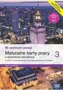 9788326750540 Wiedza o społeczeństwie W centrum uwagi Maturalne karty pracy z dziennikiem aktualizacji 3 Zakres ro Furman Barbara, Kowalczyk Włodzimierz K.