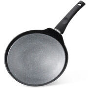 PATELNIA GRANITOWA DO NALEŚNIKÓW PLACKÓW OMLETÓW NISKA PŁASKA 24 CM VILDE Vilde