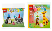 LEGO(R) CREATOR 30667 Przyjęcie urodzinowe ze... + LEGO(R) CREATOR 30689 Urodzinowe zwierzaki Lego