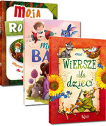 9788375174960 [Zestaw] Wiersze dla dzieci + Moja rodzina Wiersze dla dzieci + Mądre bajki Prace zbiorowe