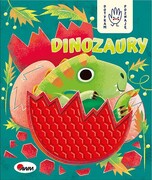 9788381811286 Dotykam poznaję Dinozaury Wiśniewska Joanna