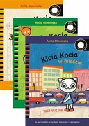 9788382651225 [Zestaw] Kicia Kocia W lesie + W mieście + W Afryce Głowińska Anita