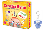 2w1 Czacha dymi + BRELOK DO KLUCZY GUMOWE ZWIERZĘTA Praca zbiorowa