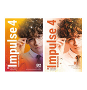 9788381524513 [Zestaw] Impulse 4 Zeszyt ćwiczeń z kodem cyfrowym + Impulse 4 B2. Student's book Macmillan