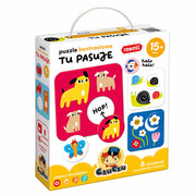 CzuCzu Puzzle kontrastowe Tu pasuje