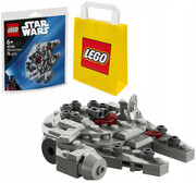 2W1 LEGO(R) STAR WARS 30708 Minimodel Sokoła Millennium+LEGO Torba papierowa mała 6315786 Lego