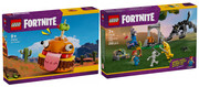 LEGO FORTNITE 77070 DURRR BURGEROWNIA + 77075 SKÓREK I ISKRA ORAZ OBÓZ Lego