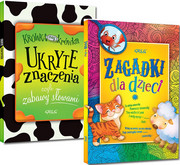 9788375175875 [Zestaw] Zagadki dla dzieci + Ukryte znaczenia czyli zabawy słowami Praca zbiorowa