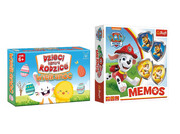 5900511018929 [Zestaw] Gra Memos Psi Patrol 01892 + Dzieci kontra rodzice Wielkanoc Kangur