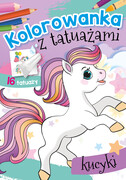 9788382072051 Kolorowanka z tatuażami Kucyki Opracowanie zbiorowe