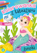 9788382072808 Kolorowanka z tatuażami Syrenki Opracowanie zbiorowe