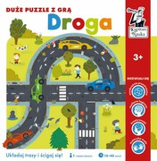 Droga Duże puzzle z grą Kapitan Nauka