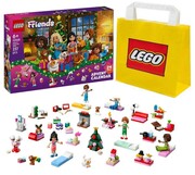 LEGO FRIENDS 42668 Kalendarz adwentowy 2025 + LEGO Torba papierowa średnia 6315792 Lego