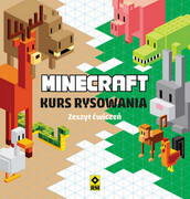 9788381516686 Minecraft Kurs rysowania Zeszyt ćwiczeń Zacharzewski Michał