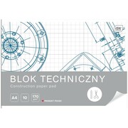 5902277070005 Blok techniczny A4 10 kartek Mix wzorów Interdruk