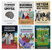 9788396578600 6w1 Metoda Odchudzania Braci Rodzeń + Terapeutyczne ograniczanie węglowodanów + Kuchnia Braci Rodzeń + DETEKTYWI NA TROPIE ZDROWIA 1+2 + Żywność, któr Bracia Rodzeń