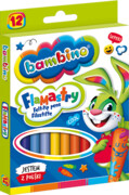 5903235001604 Flamastry Bambino 12 kolorów Bambino