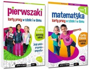 9788381861106 Pierwszaki +Matematyka 1 Karty pracy w szkole i w domu Wydawnictwo GREG sp. z o.o.