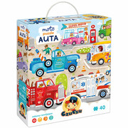 5902983492283 CzuCzu Moto puzzle Auta 3+ CzuCzu