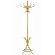 Wieszak drewniany stojący na ubrania WDR-1/N - naturalny