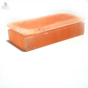 Cegła solna 20x10x5 - pomarańczowa z nacięciem montażowym Cegła z soli Himalajskiej inni