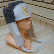 Czapka uszatka do sauny, term Czapka uszatka do sauny, term z owczej wełny gr 3 mm inni