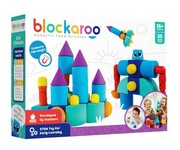 301005 Blockaroo Piankowe klocki magnetyczne ZAMEK 35el. Zabawka STEM +18m