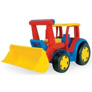 66009 GIGANT TRAKTOR ŁADOWARKA czerwono- żółta Wader Zabawki ogrodowe