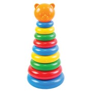 WADER ZABAWKI DLA DZIECI 42320 PIRAMIDKA SORTER UKŁADANKA 11el. ZABAWKA SENSORYCZNA MONTESSORI
