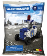 809002 Klocki konstrukcyjne dla dzieci CLICFORMERS Policja 23el.