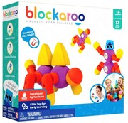 KLOCKI MAGNETYCZNE PIANKOWE BLOCKAROO 301009 CRITTER ZABAWKI DO KĄPIELI STEM 17el. +18msc
