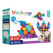 301006 Blockaroo Piankowe klocki magnetyczne 50el. Zabawka STEM +18m