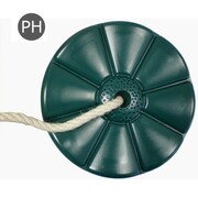 Huśtawka Kwiatek , siedzisko plastikowe - zielona