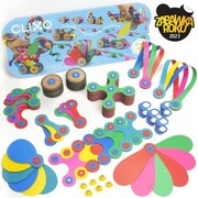 CL-5980 CLIXO AUTA POJAZDY KREATYWNE MAGNETYCZNE KLOCKI KONSTRUKCYJNE