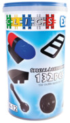 CK027 Klocki CLICS Belgia - Tuba akcesoria 132 elementy specjalne