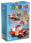 RC052 Clics Belgia Hero Squad Fire Brigade Klocki konstrukcyjne Straż Pożarna kartonik