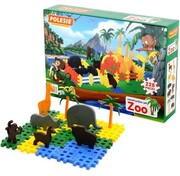 4802 ZOO KLOCKI KONSTRUKCYJNE WAFLE 228 el. Polesie Poland