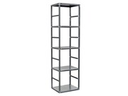 Solidny regał stalowy, loft R02 Moso Design