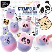 Stempelki WAŃKA WSTAŃKA PANDA I KUOKA pieczątki KIDEA (SWWPKKA) Kidea