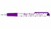 Długopis automatyczny w gwiazdki TOMA, fioletowy (TO-069) TOMA