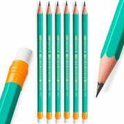 6 x Ołówek NIEŁAMLIWY z gumką HB BIC Evolution (75133ZESTAW) BiC