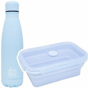 Zestaw bidon i śniadaniówka Drink&Go butelka termiczna CoolPack 500ml pastel, POWDER BLUE (Z04746+Z12646) Coolpack