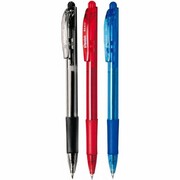 Długopis automatyczny WOW 0,7 mm NIEBIESKI CZARNY CZERWONY PENTEL (BK417) Pentel