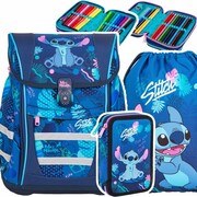 ZESTAW 3 el. Tornister Plecak kasetonowy CoolPack TENERIS 18 L STITCH (F137780SET3CZ) Coolpack