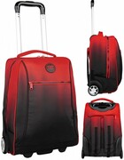 Plecak CoolPack COMPACT 27 L na kółkach czerwone ombre, GRADIENT CRANBERRY (F086756) Coolpack